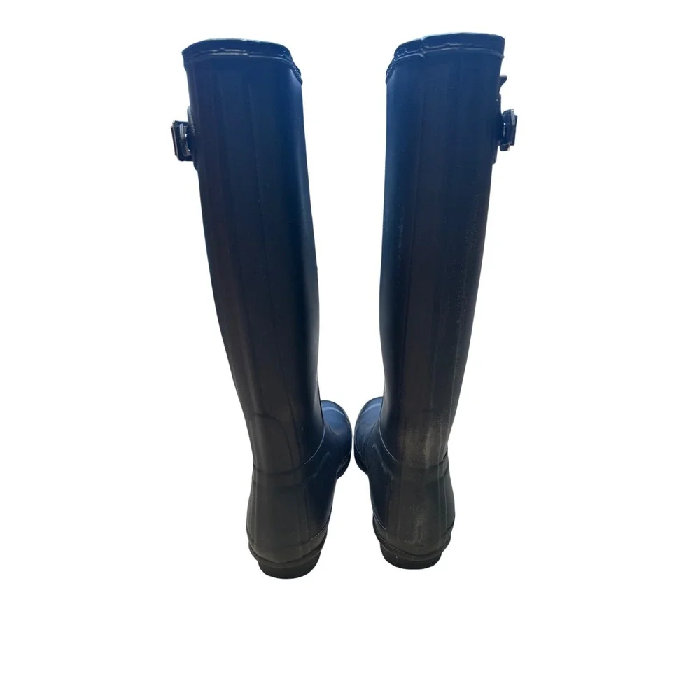Hunter Original Tall Matte Black Rain Boots Womens US 9‎ EU 40/41 Waterproof
